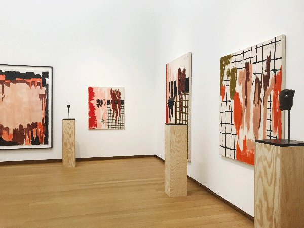 Vue d'exposition, Günter Förg